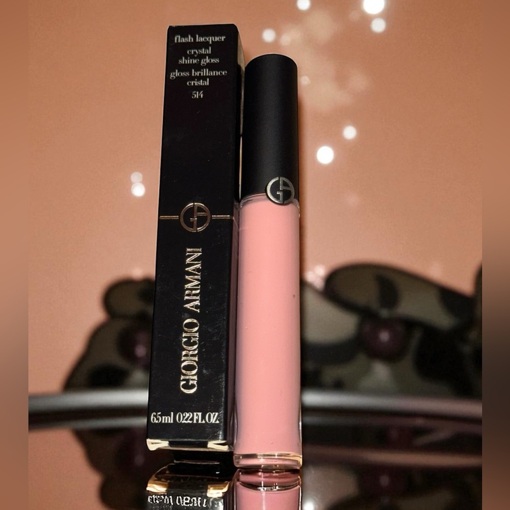 GIORGIO ARMANI (514) IVY FLASH LACQUER CRYSTAL SHINE GLOSS. NEW IN BOX.